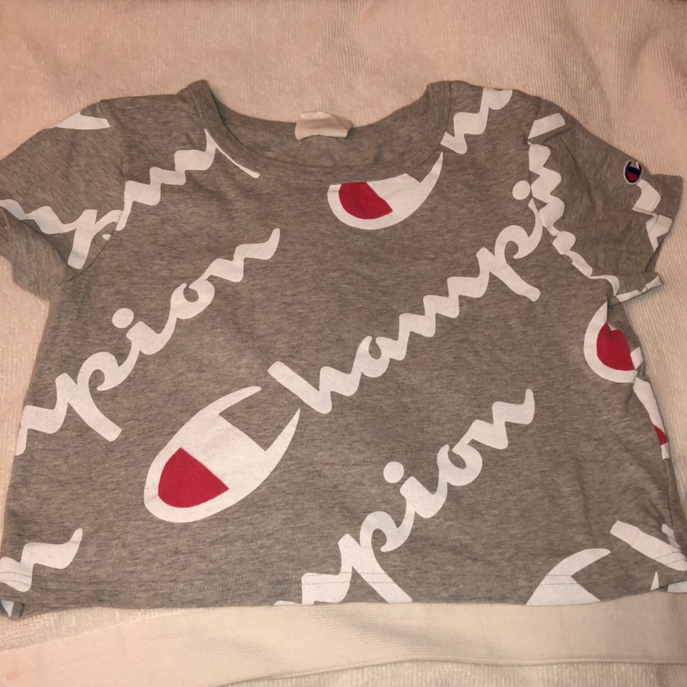 Champion cropped shirt